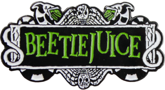 Enamel Pin - Beetlejuice - Logo