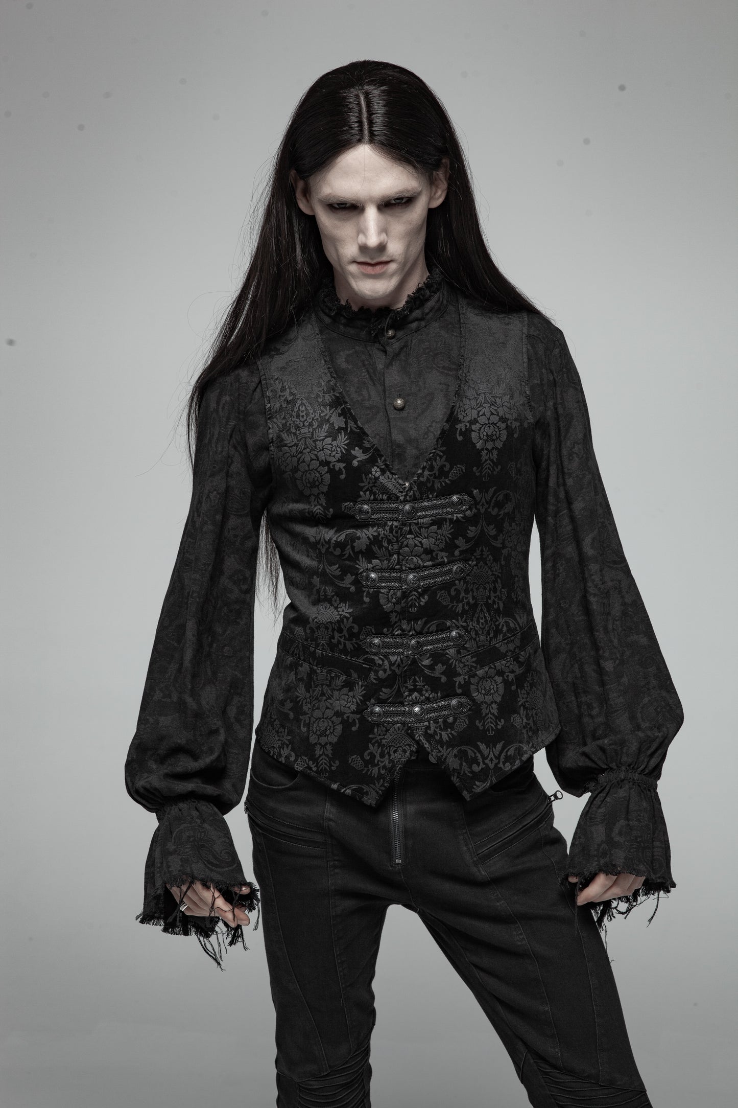 Gothic Man Vest Wasitcoat