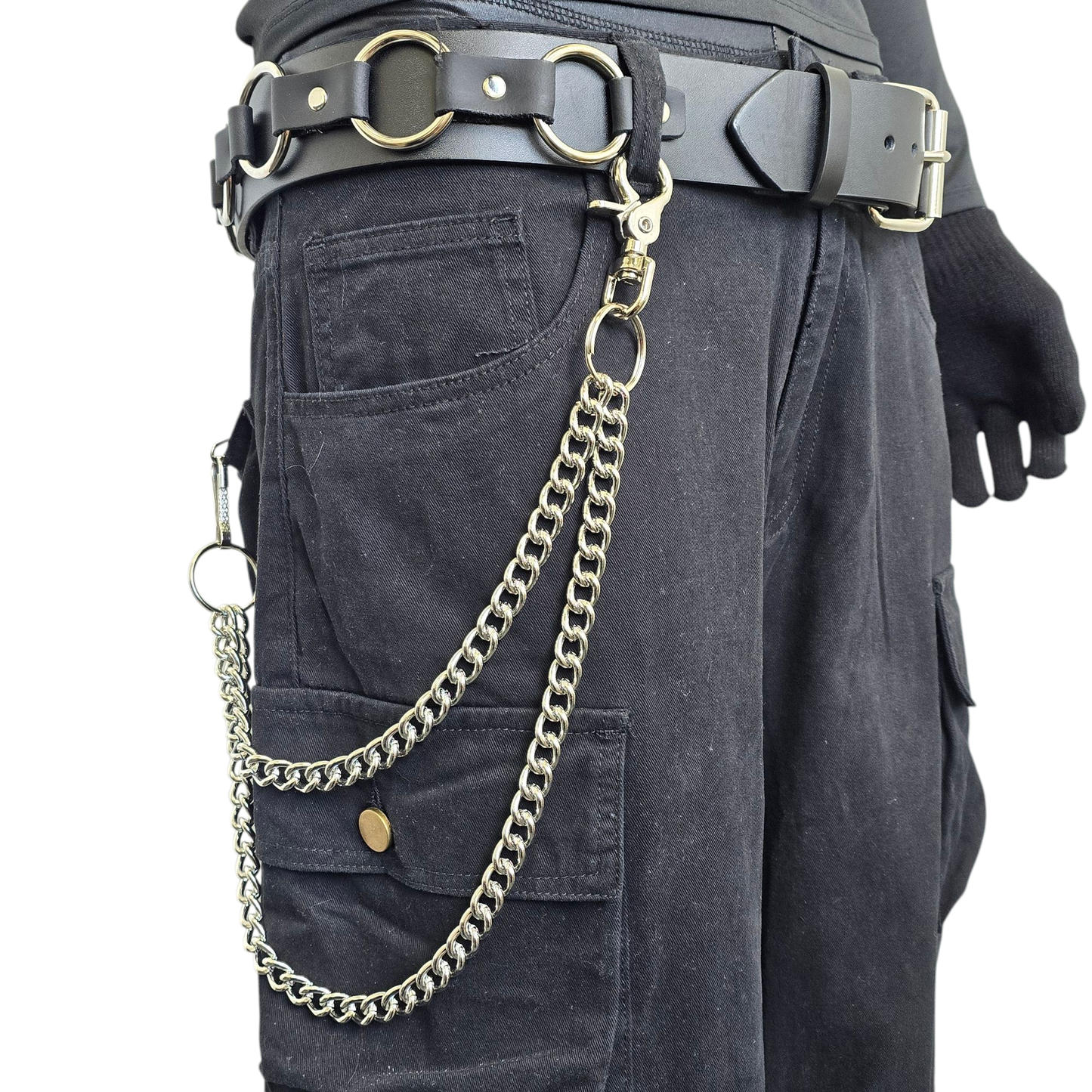 Double Regular Steel Key Chain 24"