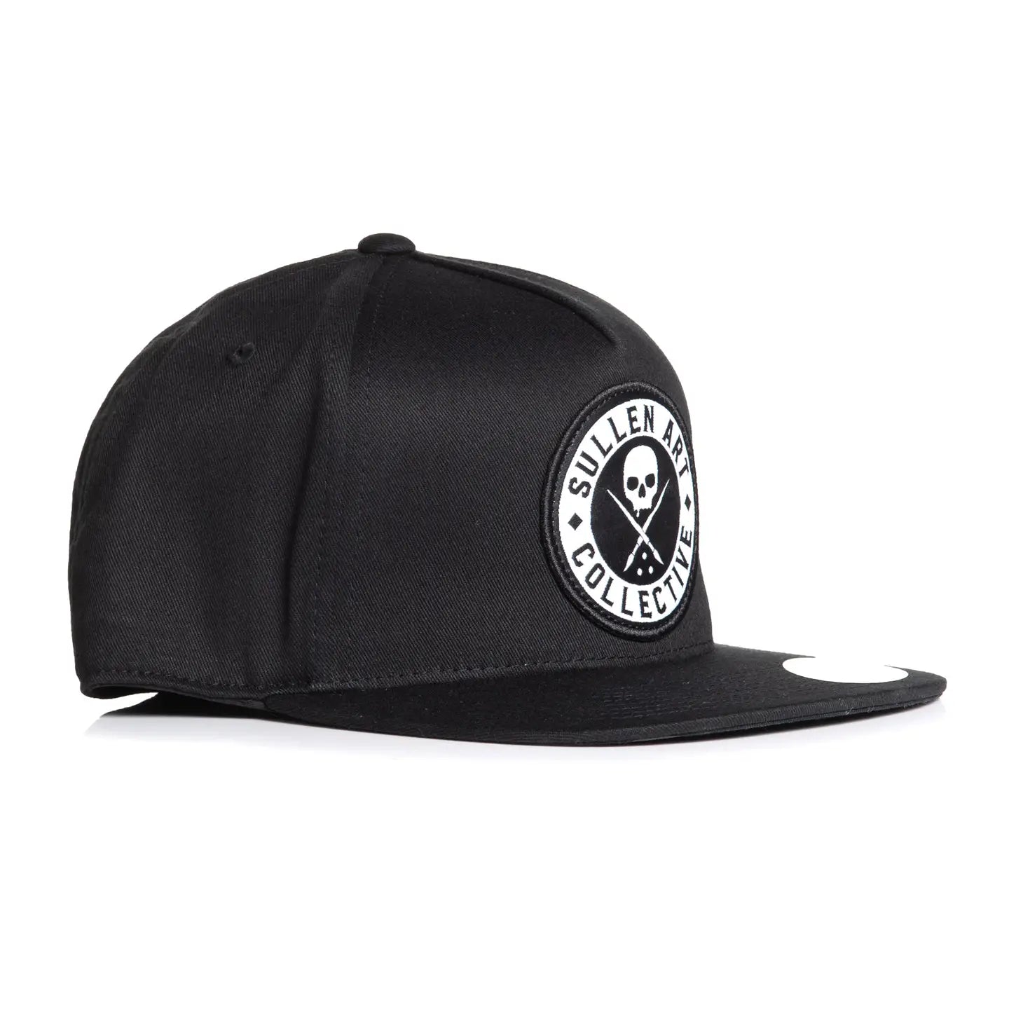 Boh Flat Snapback - Black/White