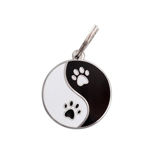 Yin Yang Pet Id Tag