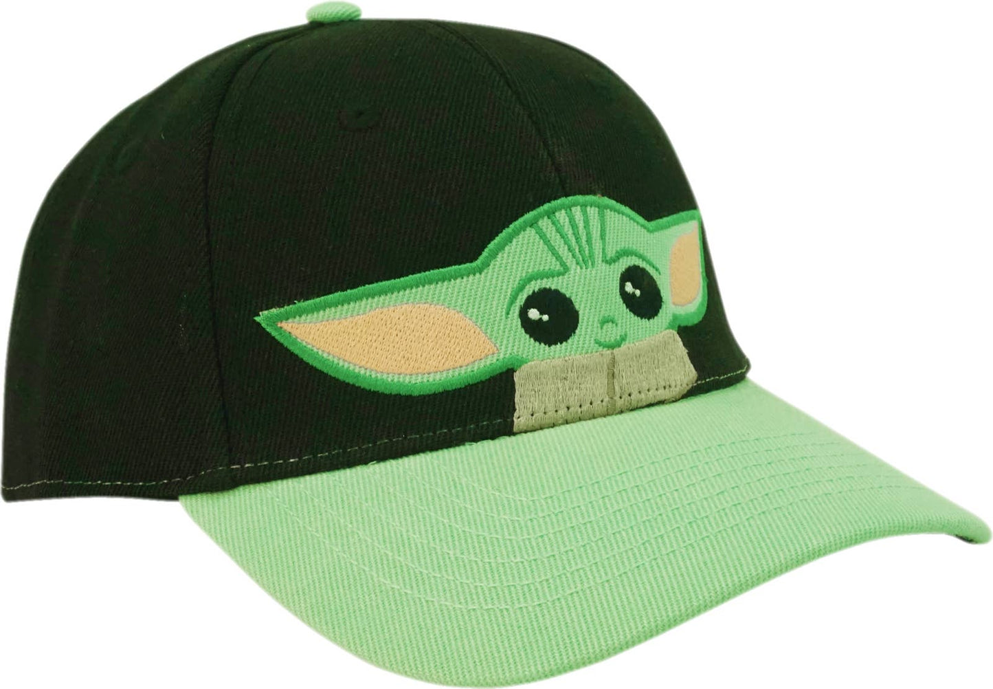 Hat - Star Wars - The Mandalorian's Grogu With Green Brim