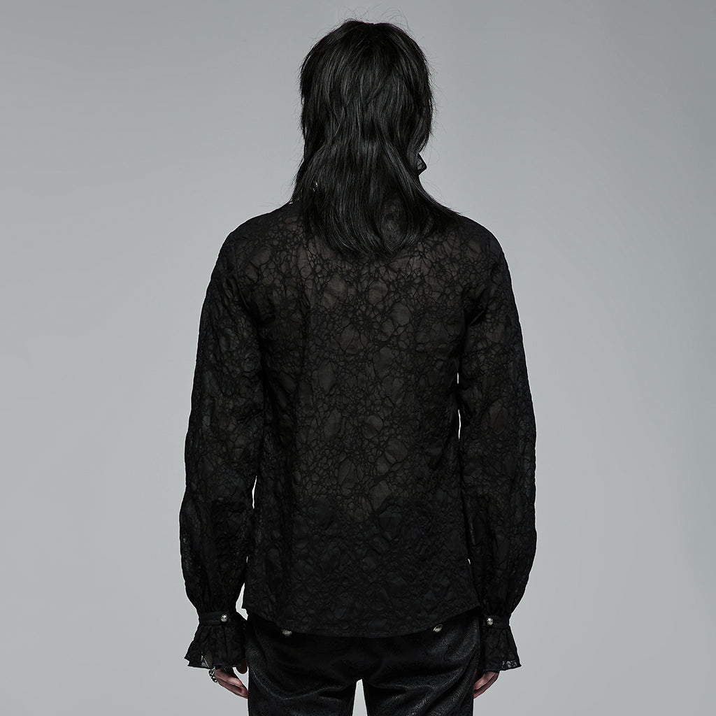 Gothic Dark Textured Shirt