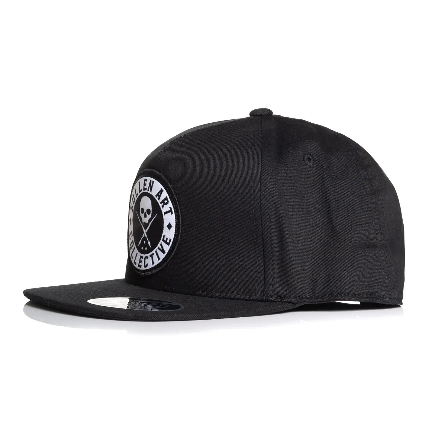 Boh Flat Snapback - Black/White