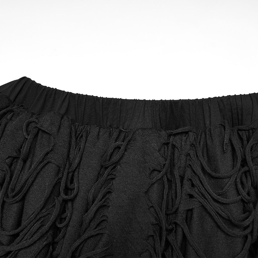 Lolita Ragged Texture Knitted Skirt