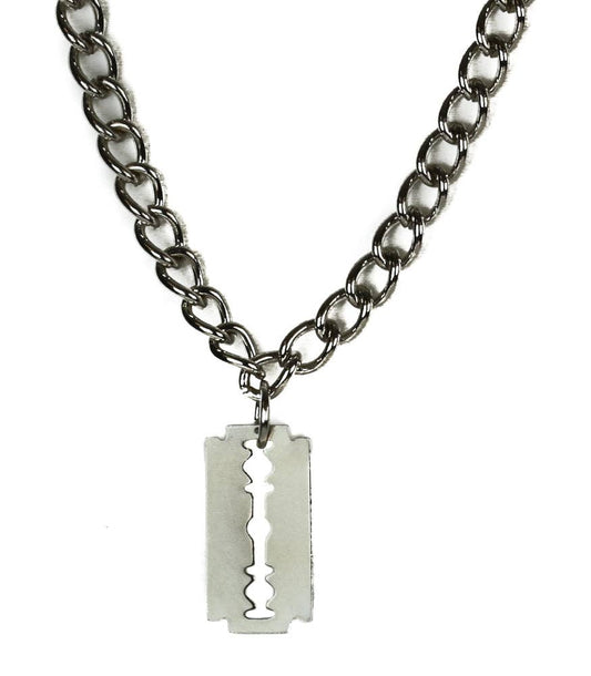 Razor Blade Pendant
