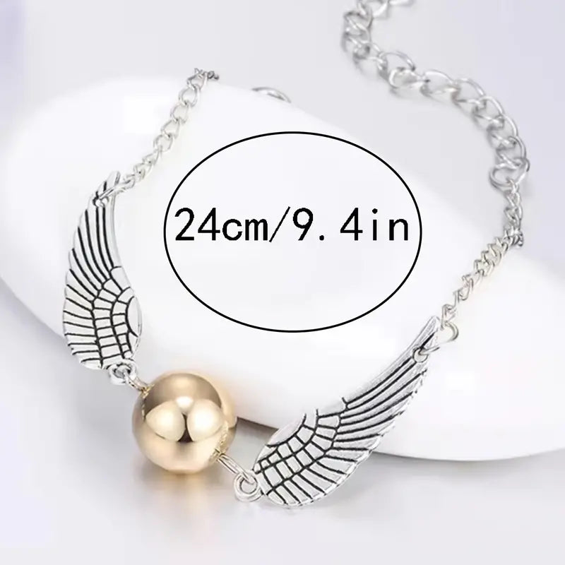 Quidditch Snitch Wings Bracelet