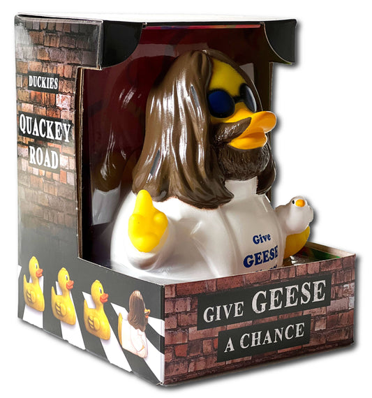Give Geese a Chance Rubber Duck