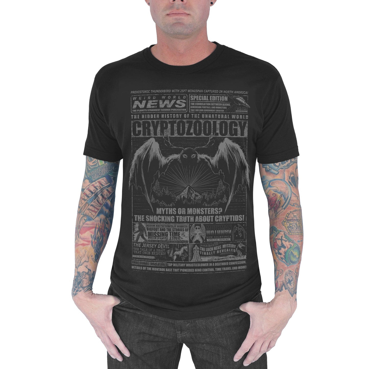 CRYPTOZOOLOGY MEN'S TEE