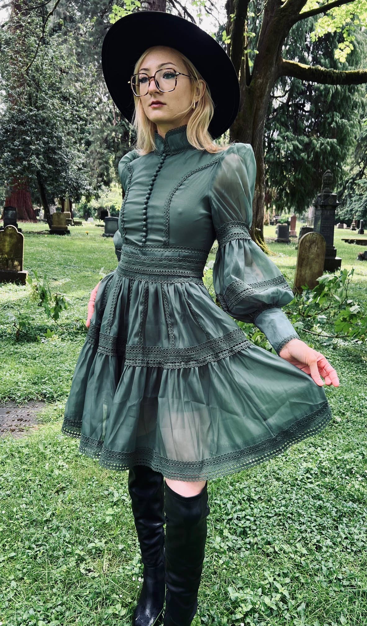Romantic Victorian Inspired Party Dress