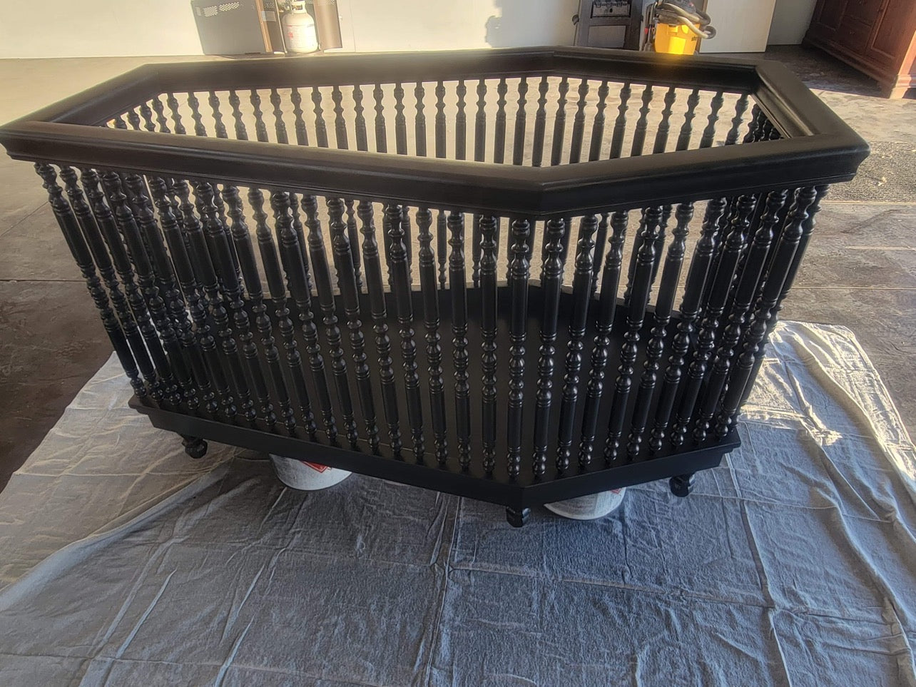 Baby Bat Coffin Crib (Custom Made)