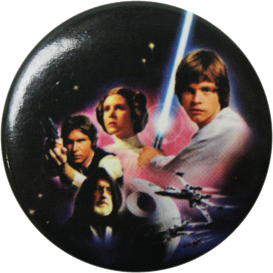 Pin-on Button - 1.25 Inch - Star Wars