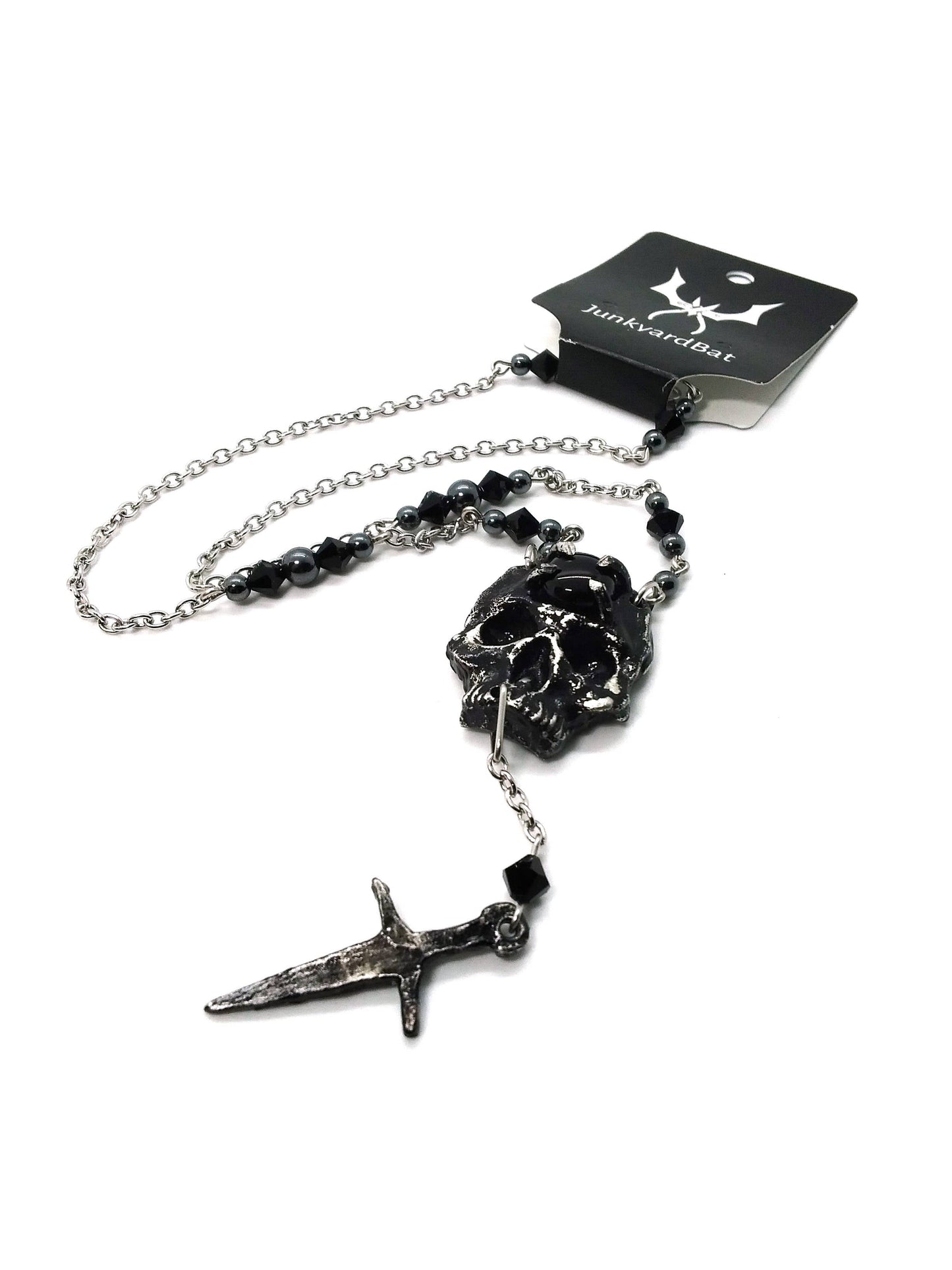 Skull and Dagger Necklace