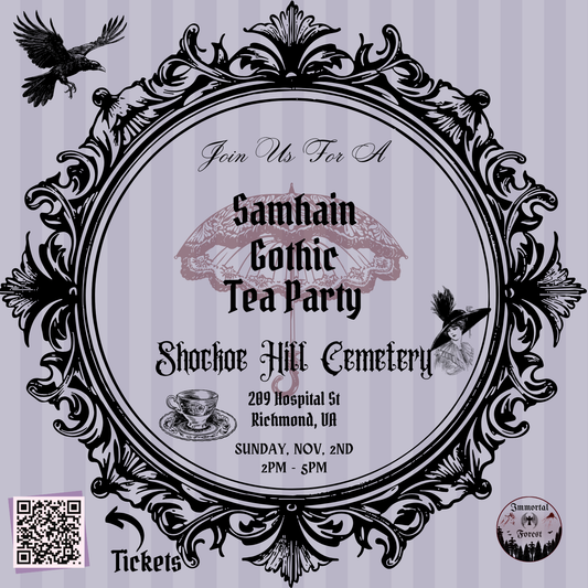 Samhain Gothic Tea Party Ticket