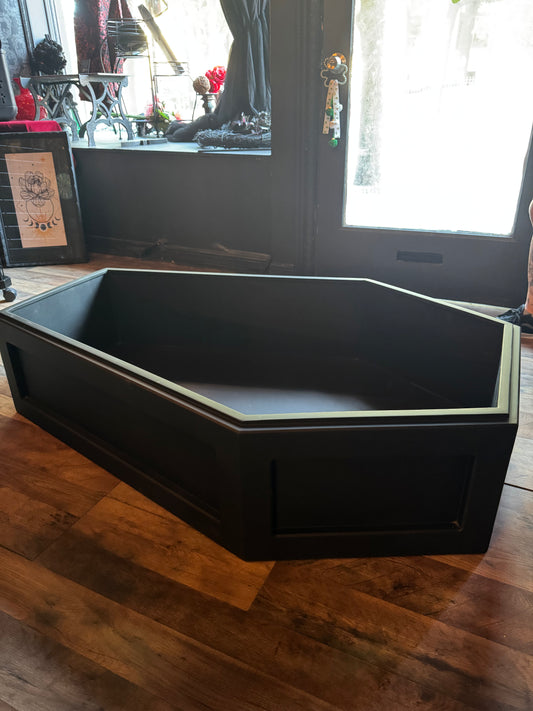 Handmade Wooden Large Dog Bed- In Store Only