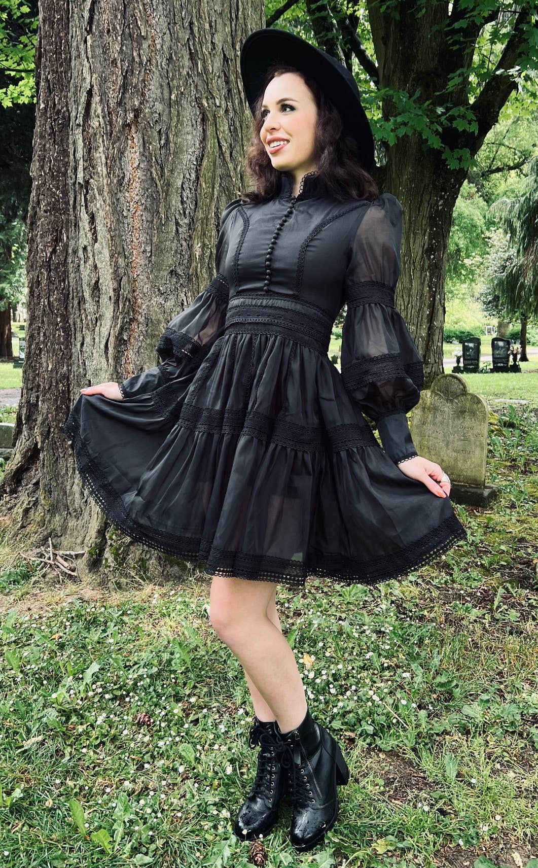Romantic Victorian Inspired Party Dress