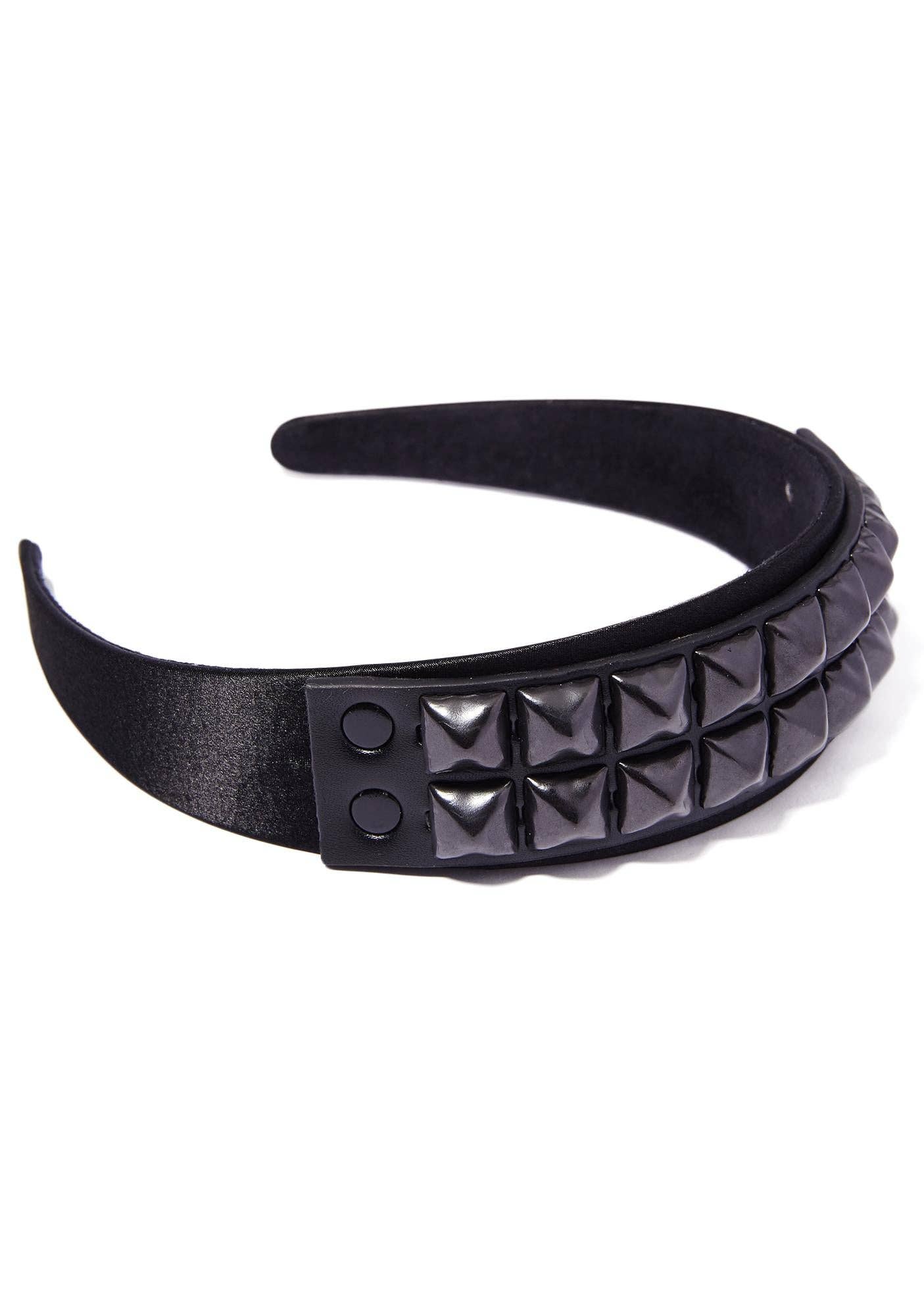 Black Studded Headband