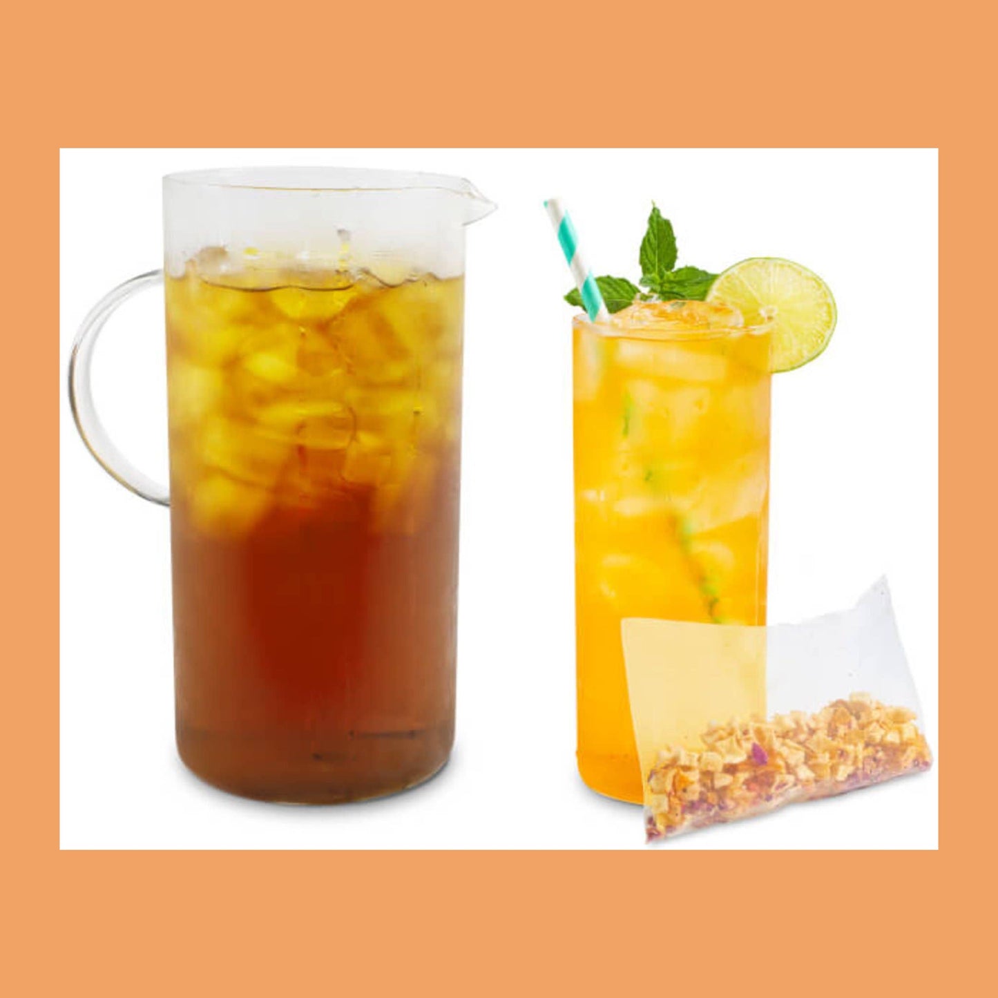 Turmeric Sunrise Iced Tea