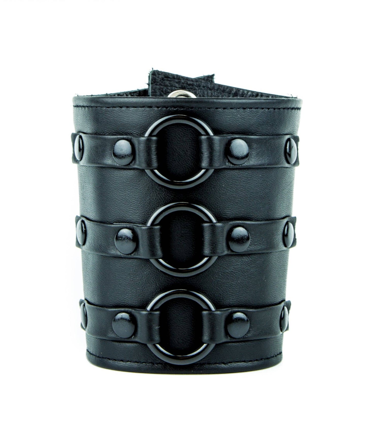 3 Ring Short Gauntlet Bracelet