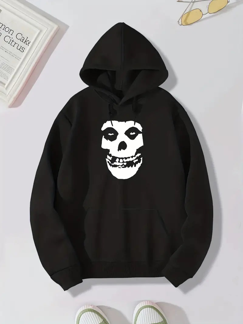 Skull Black Hoodie