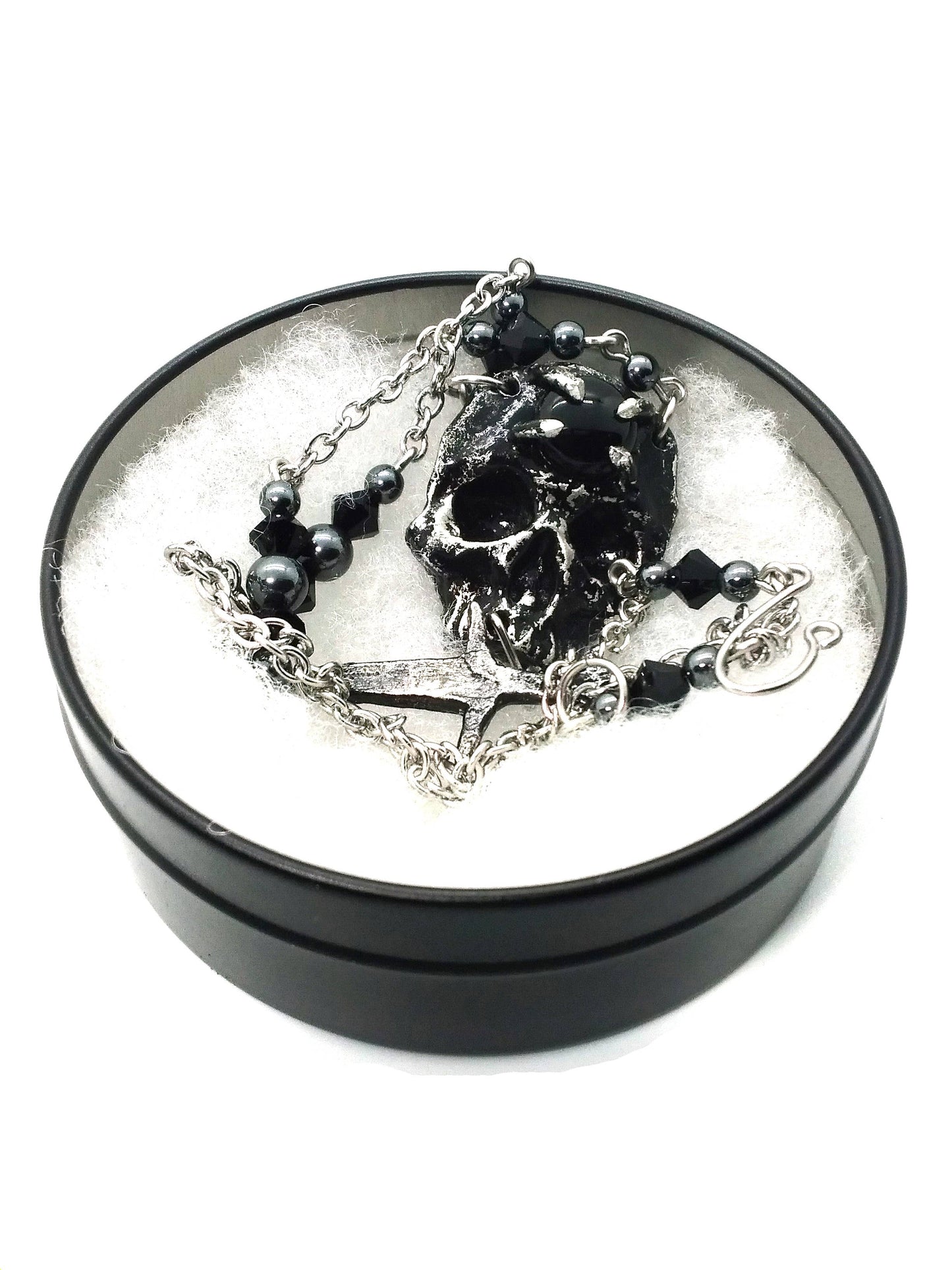 Skull and Dagger Necklace