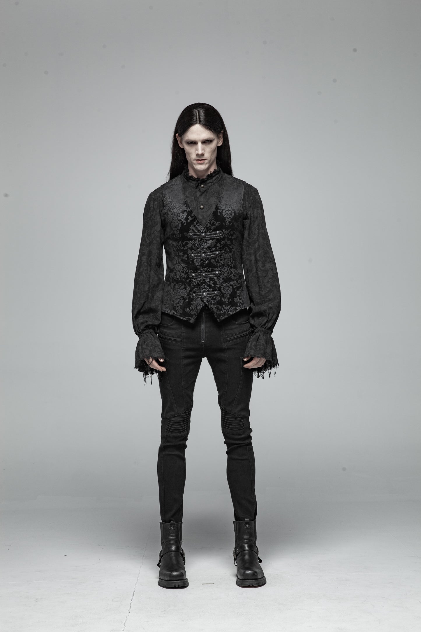 Gothic Man Vest Wasitcoat