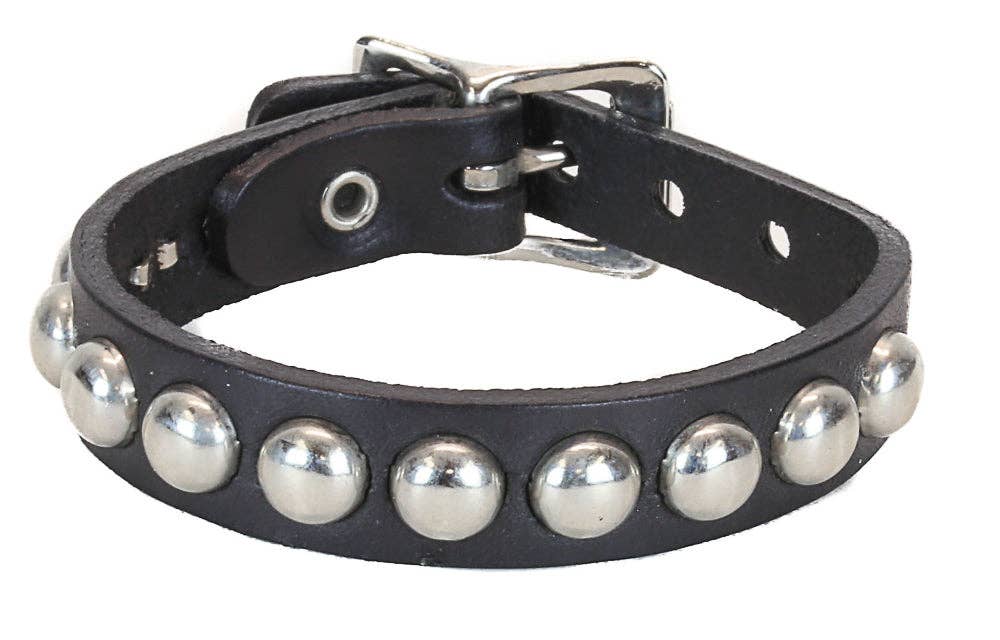 Buckle Bracelet with Round Studs