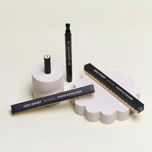 Makeup Cross Stamp and Eyeliner -Holy Ghost