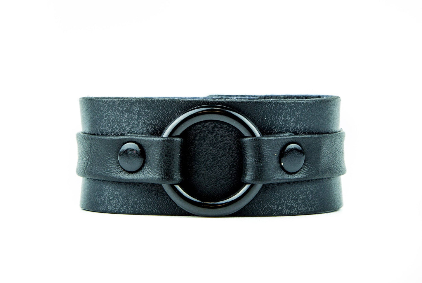 Black Ring Strap Bracelet
