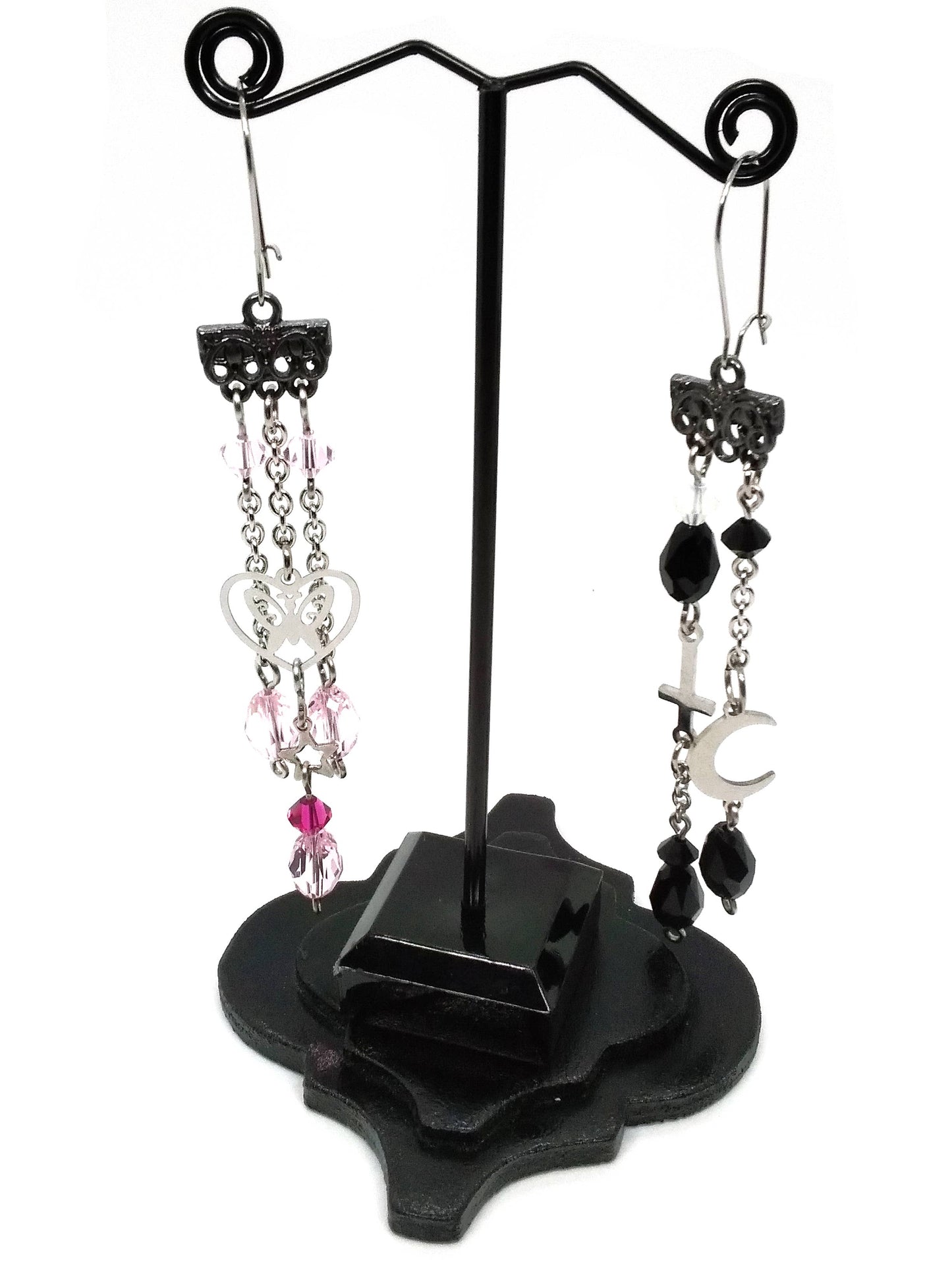 Dual Persona Dangles: Transformative Earrings