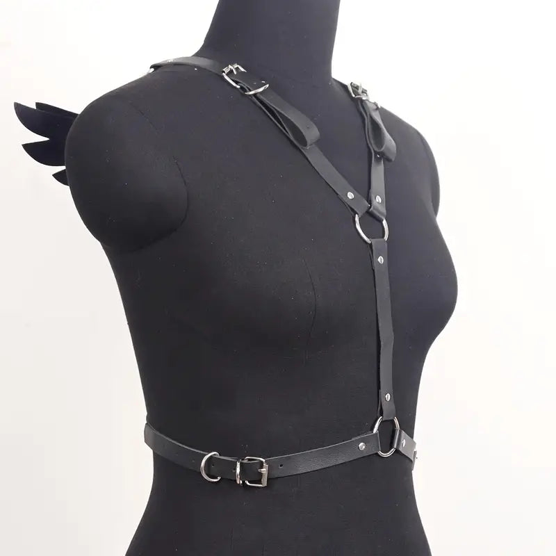 Punk Women Wing Harness