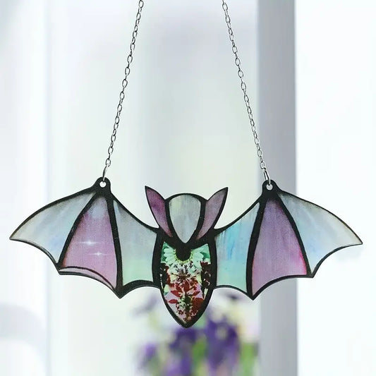 Nightwing Silhouette: Bat Window Decoration