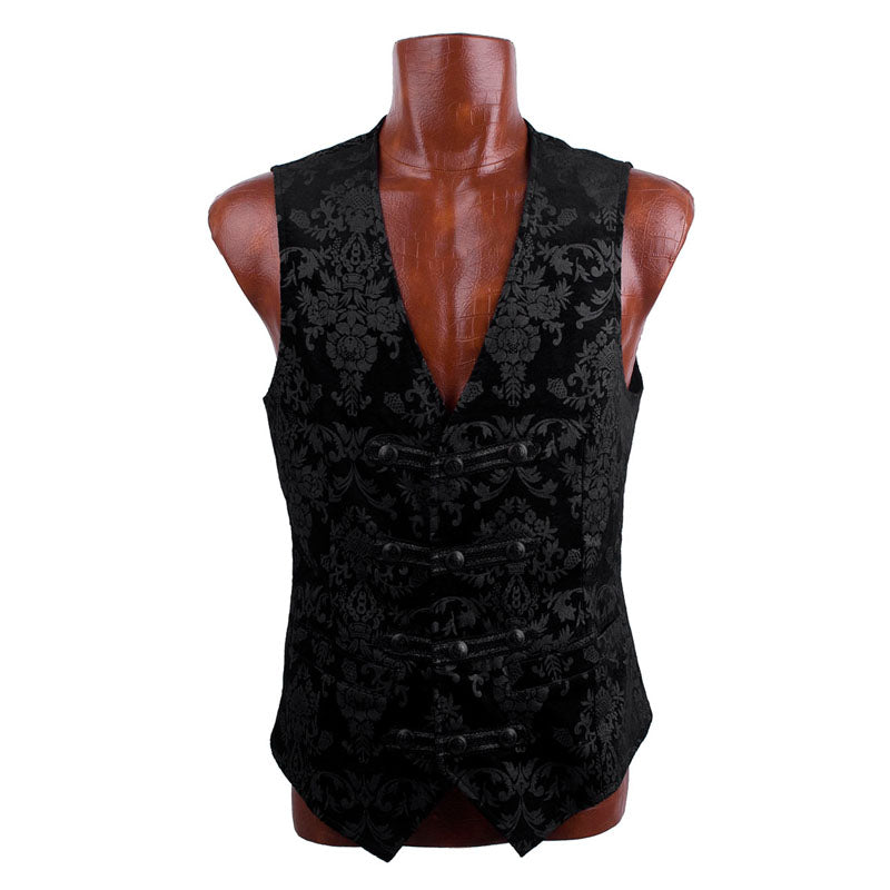 Gothic Man Vest Wasitcoat