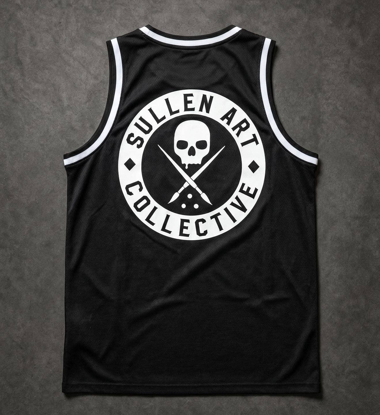 BOH Jersey Tank Black/White