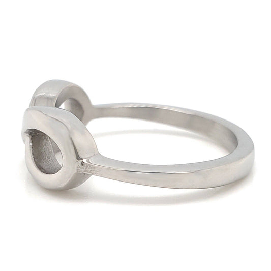 18K Gold PVD Stainless Steel Infinity Ring