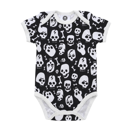 Skull & Bone Baby Vest