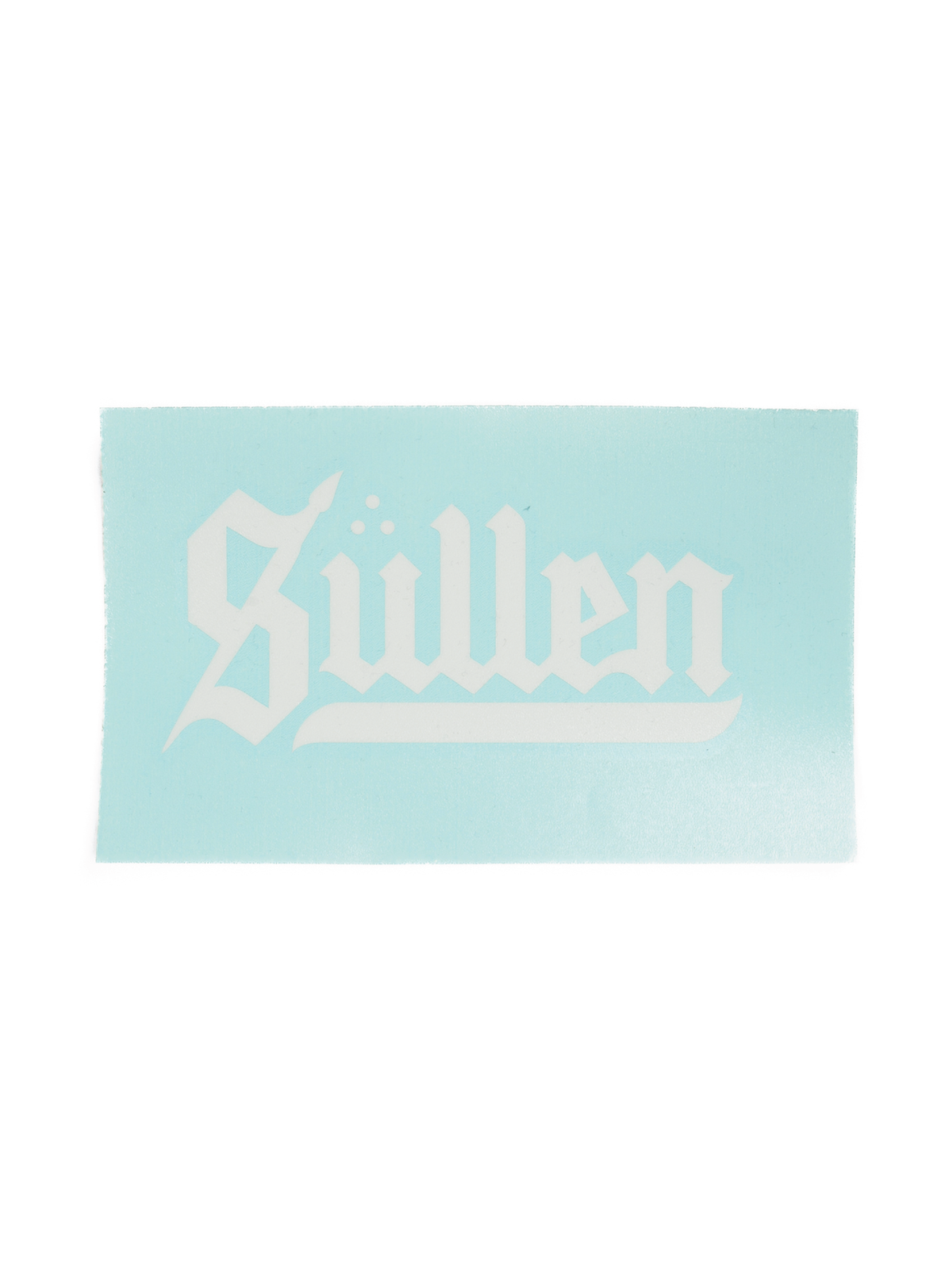 5" Lincoln Car Vinyl Sticker White