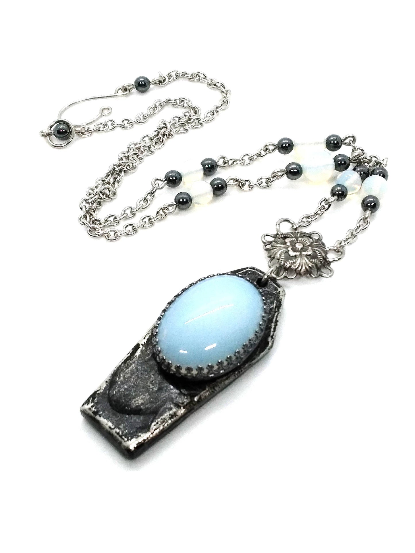 Eternal Rest Coffin Pendant Necklace