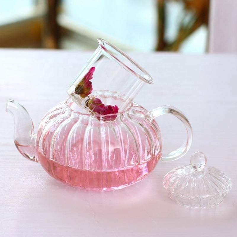 Glass Teapot With Infuser and Lid 20oz