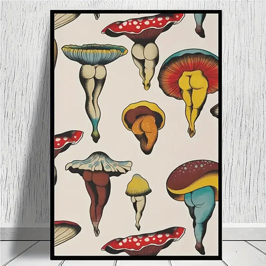 Mushroom Canvas Art