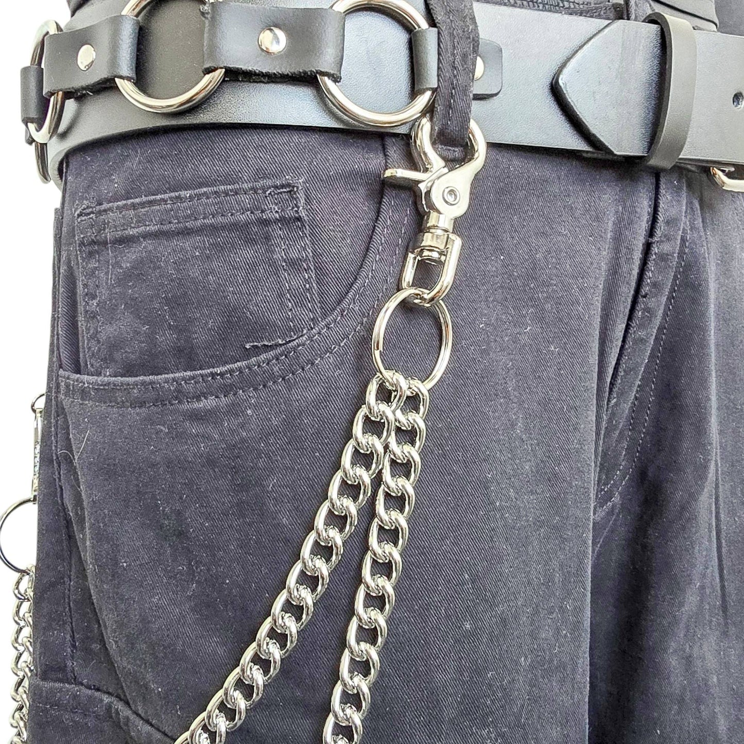 Double Regular Steel Key Chain 24"