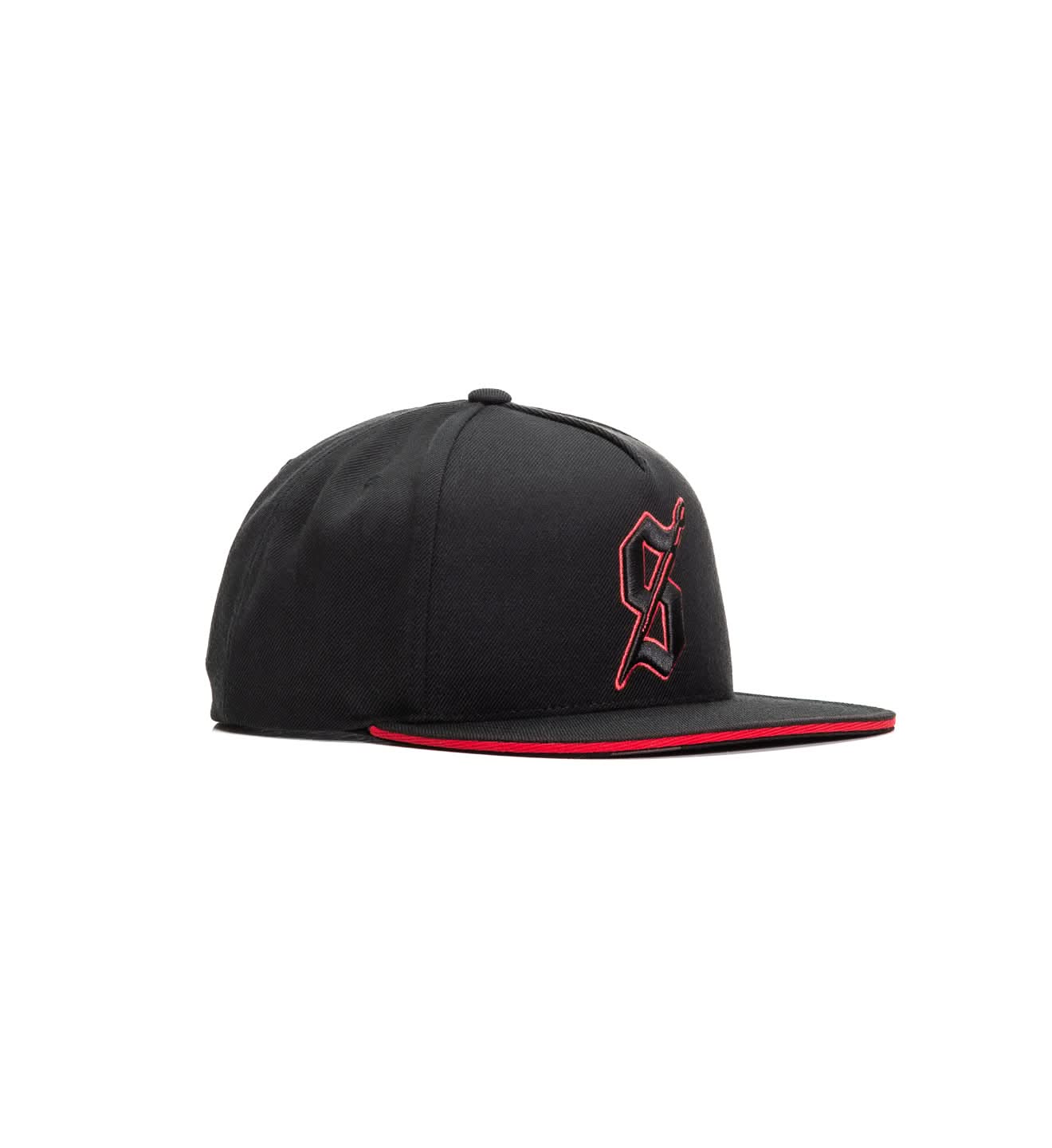 Strike Snapback - Black/Red