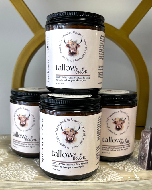 Tallow Balm for Face and Body Vanilla Orange