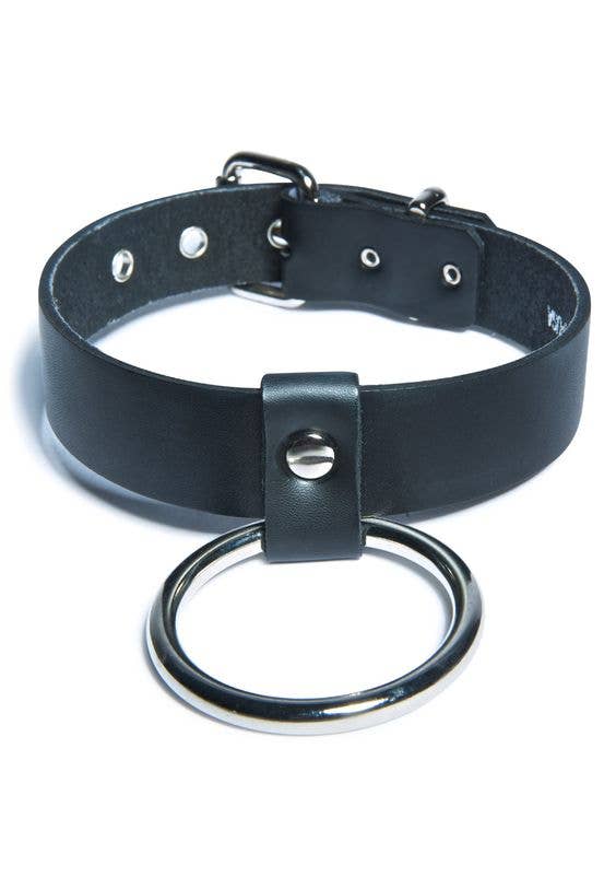 Large Rind Bondage Choker