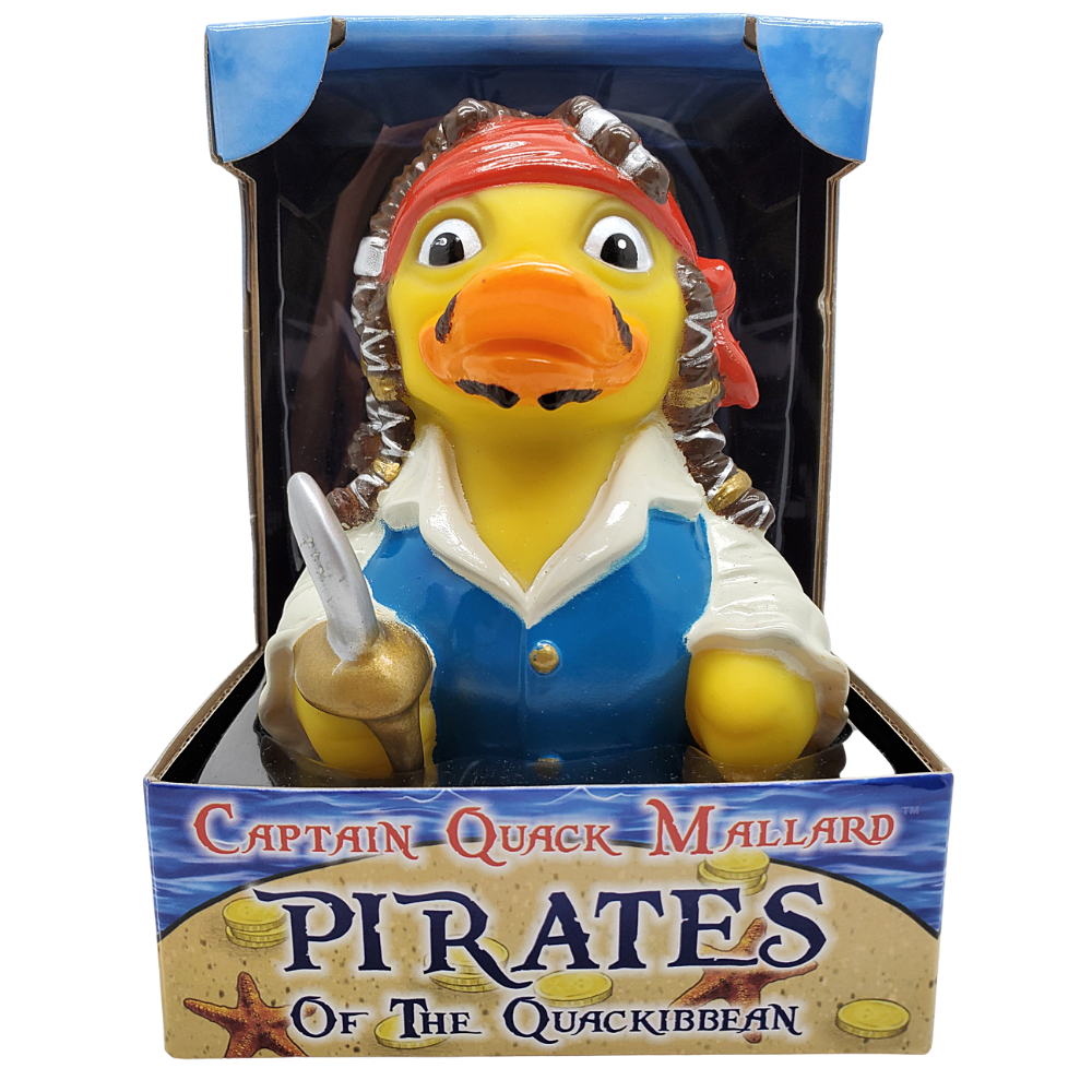 Captain Quack Mallard, Pirate of the Quackibeean Rubber Duck