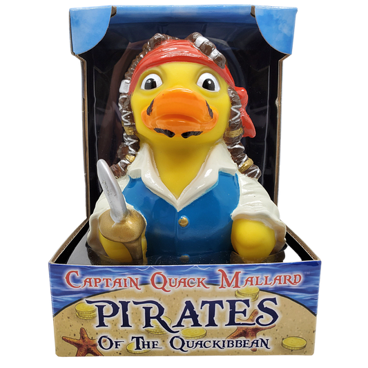 Captain Quack Mallard, Pirate of the Quackibeean Rubber Duck