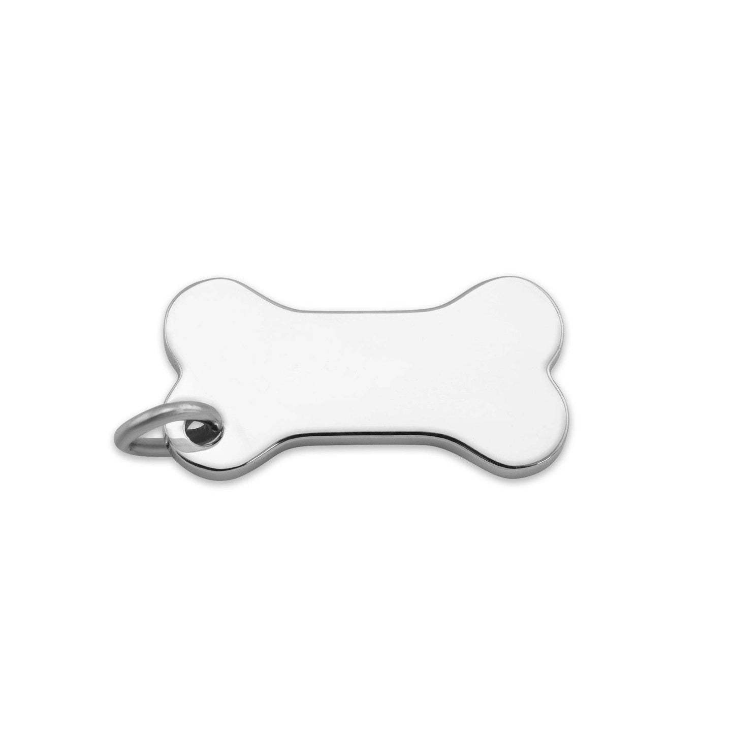 Stainless Steel PVD Coated Dog Bone Pendant