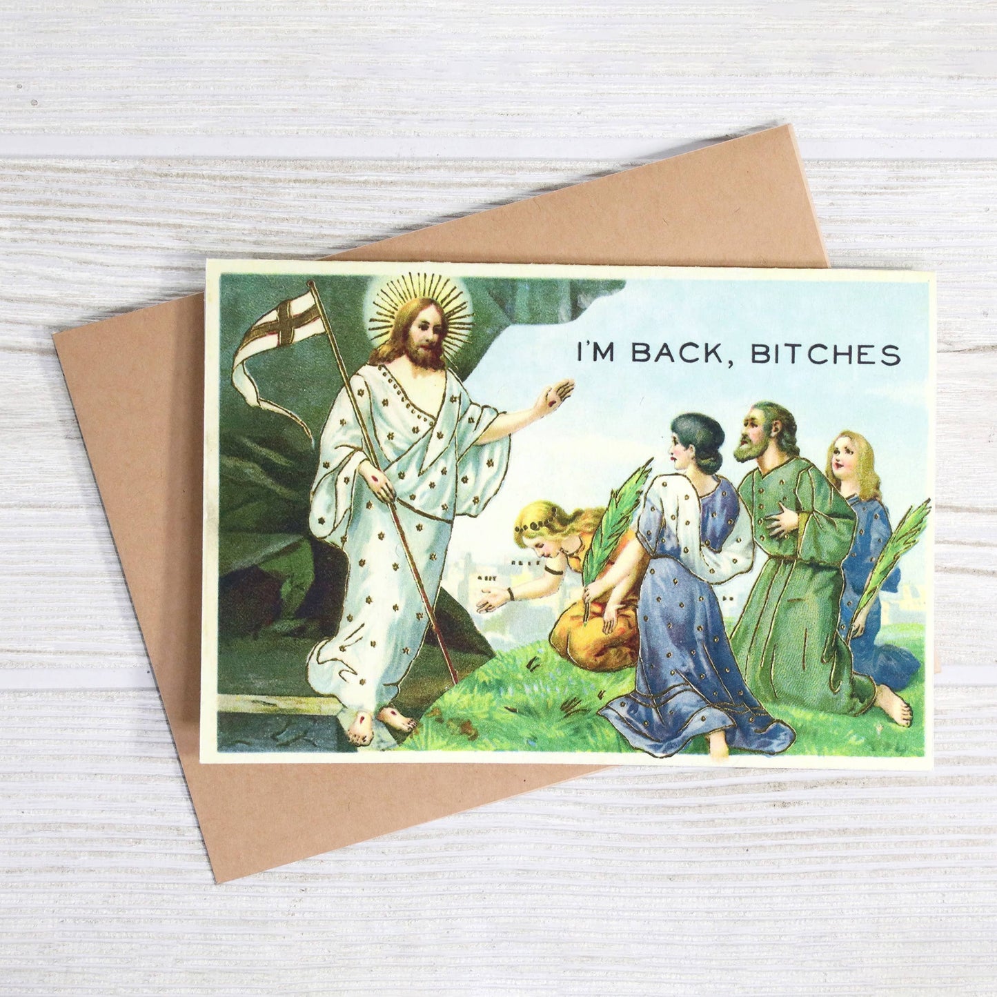 I'm Back Bitches - Irreverent Easter Card