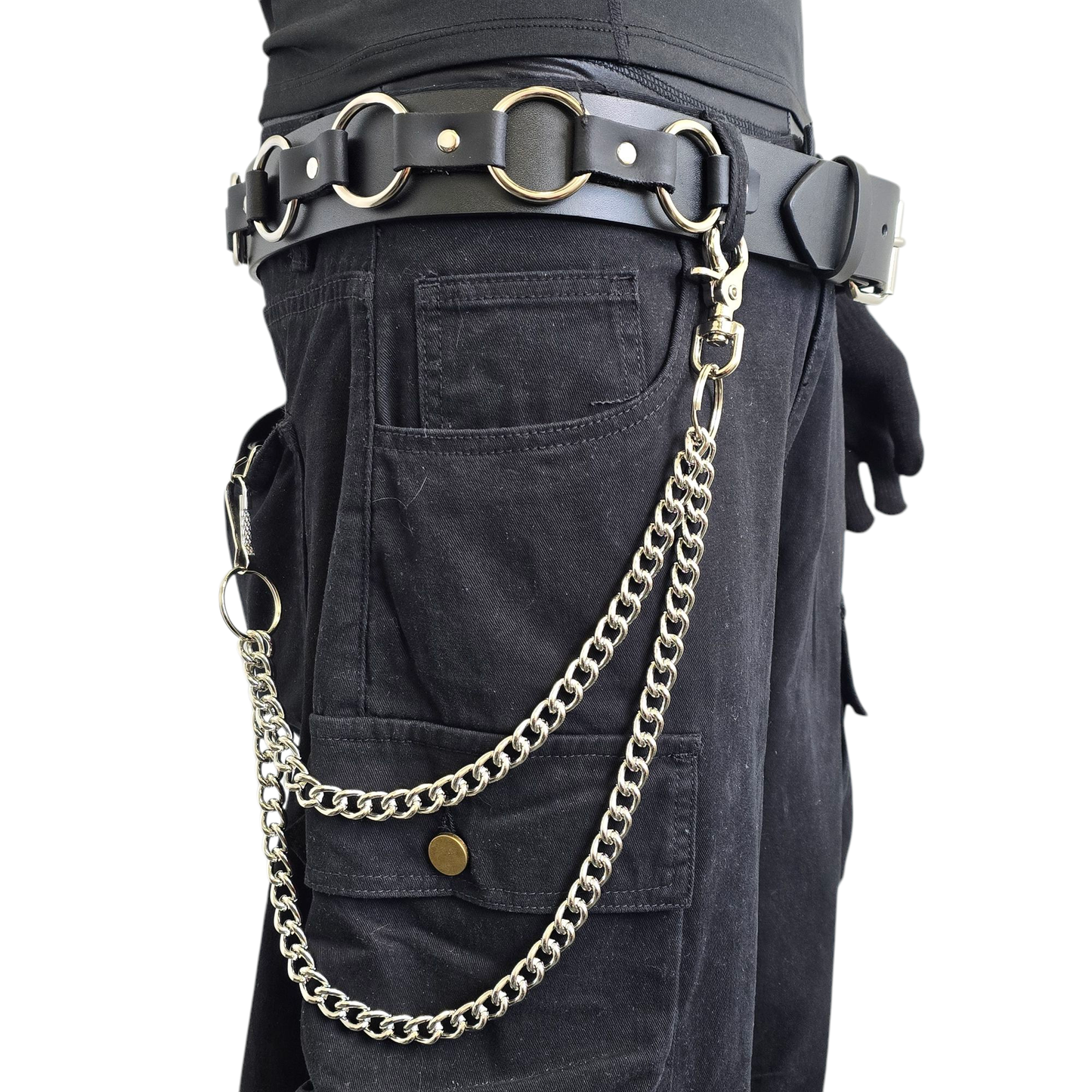 Double Regular Steel Key Chain 24"