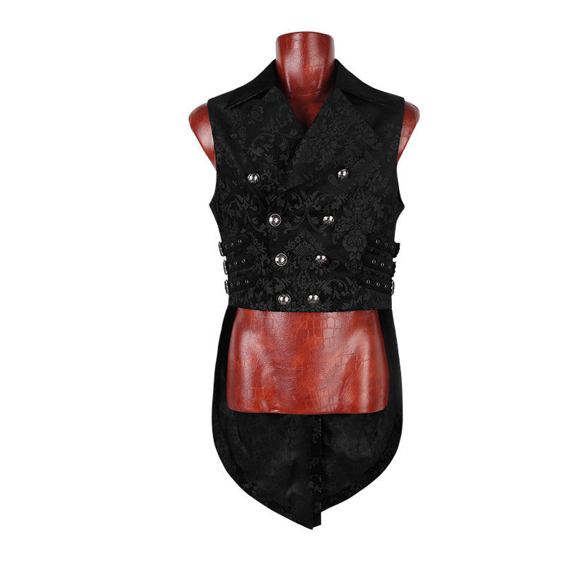 Gothic cotton man waistcoat